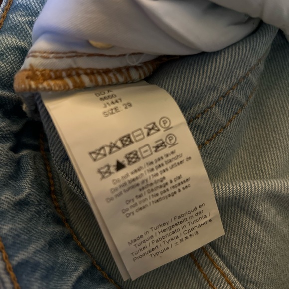 Ganni Foil Denim Stary Jeans - Picture 9 of 9